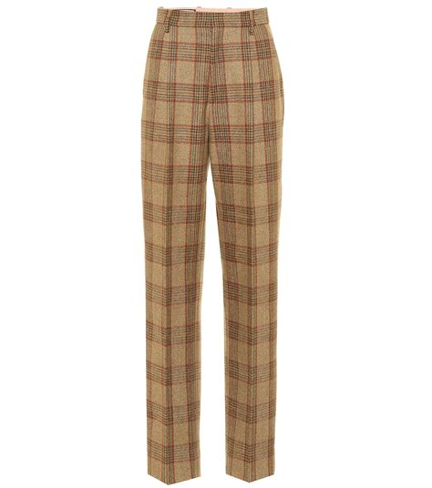 plaid gucci pants|handkerchief Gucci.